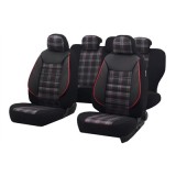 SET HUSE SCAUN SPORT NEGRU-ROSU 5163