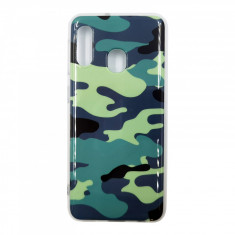 Husa Samsung Galaxy A20e model Camouflage, Silicon, TPU, Viceversa foto