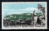 Teritoriile Antarctice Franceze TAAF 1968, Mi #40**, fauna, pasari, pinguini, MNH! Cota 160 &euro;!