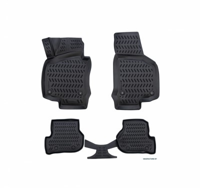 Set Covorase cauciuc tavita compatibile VW Golf V 2003-2008 foto