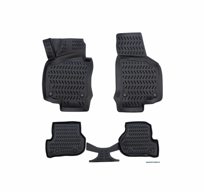 Set Covorase cauciuc tavita compatibile VW Golf V 2003-2008