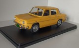 Macheta Renault 8 Major 1964 (Dacia 1100) galben - IXO/ Altaya 1/24