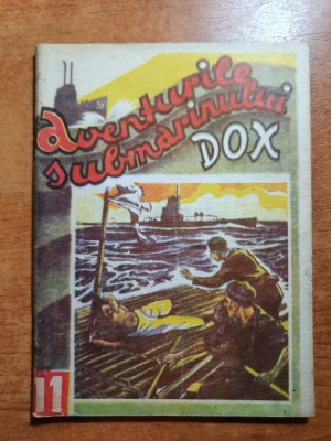 carte pentru copii anii &amp;#039;90 -aventurile submarinului dox,nr 11 foto