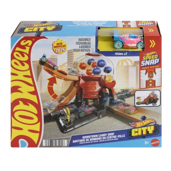 HOT WHEELS CITY MAGAZIN DE BOMBOANE SuperHeroes ToysZone