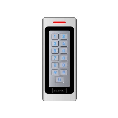 Tastatura control acces standalone EP-S701-EM, iluminata, RFID NFC, IP67, carcasa aluminiu, card si PIN, alarma sabotaj foto