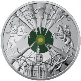 UCRAINA 5 HRIVNE 2019 COLD YAR , UNC - in capsula