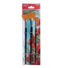 Pensula set 3 tip evantai DACO PN243 foto