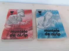 Al.Dumas-Muntele de nisip, 2 vol, ed Meridiane 1990, in stare perfeca! foto