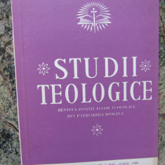 STUDII TEOLOGICE , SERIA A -II A ANUL XLII NR 3 MAI- IUNIE 1990