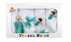 Trusou personalizat pentru botez fetite si baieti - set biserica TB21563 foto