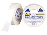 Bandă dublu adezivă albă 38mm x 25m 80&deg;C
