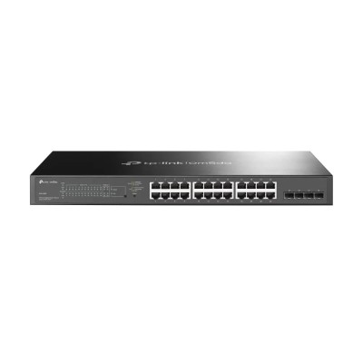 Switch 24 porturi PoE RJ45 1G, 4 x SFP 1G, L2 Management, 1U - TP-Link Omada SG2428P foto