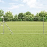 VidaXL Gard de C&acirc;mp 1x10 m Oțel Galvanizat