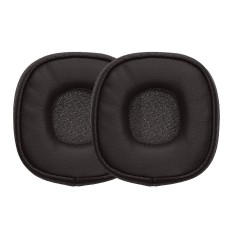 Set 2 Perne de urechi Kwmobile pentru Marshall Major 3, Negru, Piele ecologica, KWM000018EO002C