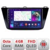 Navigatie VW Tiguan 2016- B-5883 Android Ecran QLED octa core 4+64 carplay android auto KIT-5883+EDT-E310V3 CarStore Technology