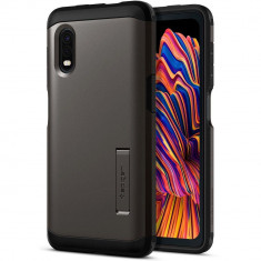 Carcasa Spigen Tough Armor Samsung Galaxy Xcover Pro Gunmetal foto