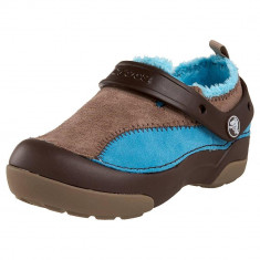 Pantofi Crocs Dawson Kids Maro - Espresso/Walnut