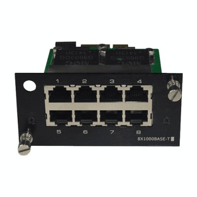 Modul 8 porturi RJ45 10/100/1000Mbs - UTEPO SafetyGuard Surveillance foto
