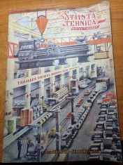 stiinta si tehnica pentru tineret februarie 1951-automobilul ZIM