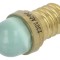 Lampă LED verde E14 230V