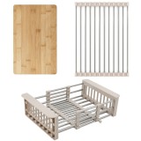 Set accesorii pentru chiuvetă de bucătărie 3 piese REA Beige