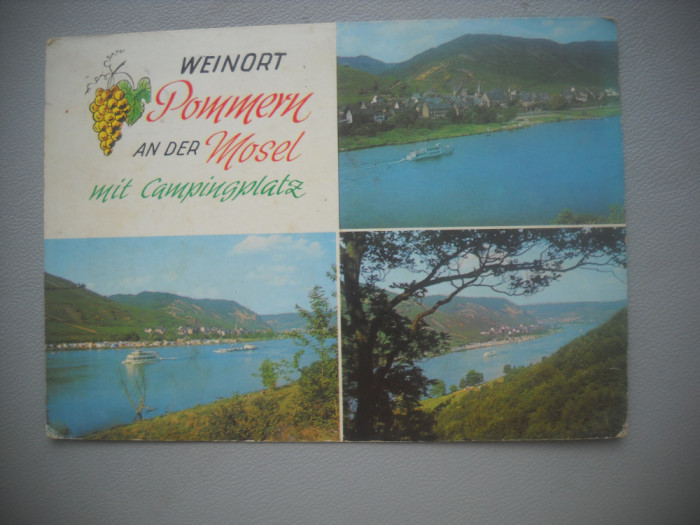 HOPCT 73505 VITICULTURA-WEINORT-POMMERN - GERMANIA -STAMPILOGRAFIE-CIRCULATA