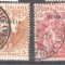 Italy Somalia 1916 Red Cross, 10+5C pink, 20+5C orange, used AM.130