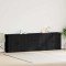 vidaXL Bufet cu sertar Stejar negru 240 x 33 x 70 cm Lemn compozit 3333082
