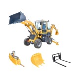 Buldoexcavator WOLF 1.6T, 52 CP, cuva 0.7 m&sup3;, model WZ45-17