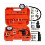 Set tester pentru compresie motoare diesel 0 - 70 bari, 19 piese, Verke