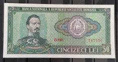 Romania, bancnota 50 lei 1966, necirculata foto