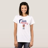 Echipa națională de hochei tricou de dama Ice Hockey World Championship Czechia MS 2024 White - L