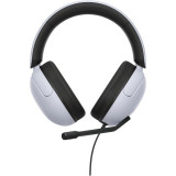 Casti Gaming Sony INZONE MDR-G300W, 360 Spatial sound, Microfon directional, Control volum, pentru PC/PlayStation5, Alb