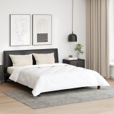 vidaXL Duvet de iarnă cu pernă 3 pcs Alb 240 x 200 cm Microfibră