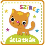 Sz&iacute;nes &aacute;llatk&aacute;k - szivacsk&ouml;nyv