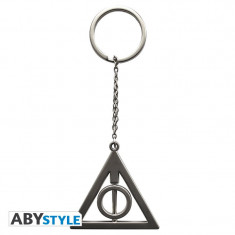 Breloc licenta Harry Potter 3D - Talismanele Mortii 5cm foto