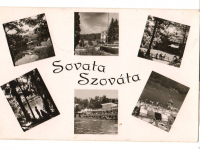 CPIB 15806 CARTE POSTALA - SOVATA, SZOVATA, MOZAIC, RPR foto