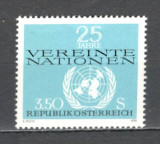 Austria.1970 25 ani ONU MA.701, Nestampilat