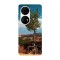 Husa compatibila cu Huawei Nova Y70 model Green Leafed Tree, Silicon, TPU, Viceversa