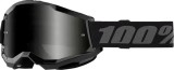 Ochelari cross/atv 100% Strata 2 Sand, lentila fumurie, culoare rama negru Cod Produs: MX_NEW 26013524PE
