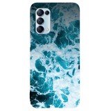 Husa compatibila cu Oppo A5 (2020) model Crushing waves, Silicon, TPU, Viceversa, Transparent, Carcasa