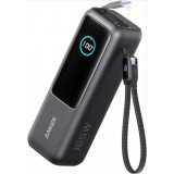 Baterie Externa Anker, 25000mAh, 165W, QC + PD, 1 x USB-A - 3 x USB-C, Gri A1695H11
