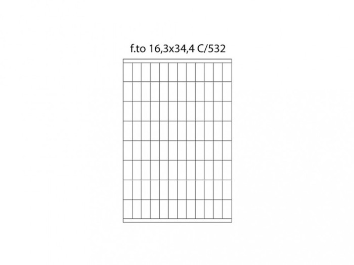 Etichete 96/A4 16,3 x 35,4 100/cutie