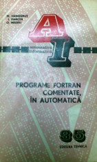 Programe Fortran comentate, in automatica foto