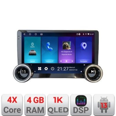Navigatie Iveco Daily 2007-2014 Kit-daily Edotec 4+64 10.5 inch Incell 1K android Wifi 5Ghz gps internet a CarStore Technology foto