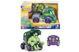 DICKIE TOYS MARVEL RAZBUNATORII MASINA RC CU TELECOMANDA 2.4GHz HULK SMASH CU SUNETE SCARA 1 LA 24