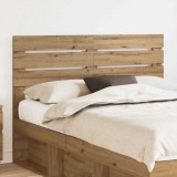 vidaXL Tăblie cap cu headboard Stejar Artizanal 150 cm Lemn compozit 888196
