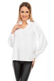 N564-2 Bluza eleganta accesorizata cu perlute
