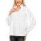N564-2 Bluza eleganta accesorizata cu perlute