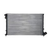 Radiator racire Peugeot 406, 06.1996-04.1999, Motorizare 1, 9 D 55kw Diesel, tip climatizare fara AC, cutie Manuala, cu conectori rapizi iesire, dime, Rapid